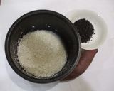 薩摩芋炊き込みご飯生姜味♪簡単漢方薬膳作り方1写真