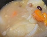作り置き2つでクリームハンバーグパスタ〜作り方6写真