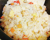 炊飯器で簡単！卵とえびのピラフ作り方9写真