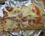 お揚げさんで作る　ビールに合う簡単ピザ作り方12写真