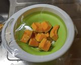 離乳食初期かぼちゃのペースト作り方2写真