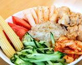 低糖質！ぷるぷる鶏胸肉のしらたき冷麺作り方12写真