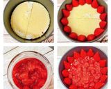 イチゴフルーチェムースケーキ作り方3写真