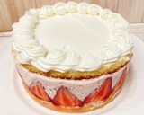 イチゴフルーチェムースケーキ作り方6写真