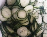 きゅうりわかめかにかまの酢の物作り方1写真