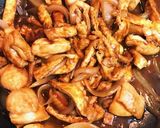 新玉ねぎと鶏肉のカレー丼作り方3写真