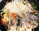 エスニック料理★海老の炒めビーフン作り方6写真