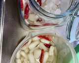 簡単☆らっきょう漬けちゃいました☆作り方7写真