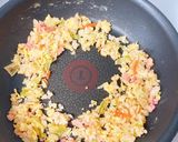 野菜苦手な子供に♪ドライベジたらこ炒飯作り方7写真