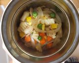 糖質ゼロ麺で海鮮あんかけそば作り方5写真