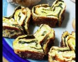 卵1個!丸いフライパンで卵焼き作り方19写真