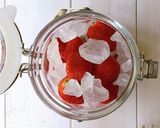 簡単♪いちごのシロップ／ジャム用いちご作り方3写真