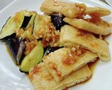 簡単！ねぎダレで食べる揚げナスと油揚げ作り方6写真