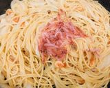 生桜えびと新玉ねぎのペペロンチーノ作り方7写真