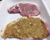 林檎入り味噌で漬けたポークソテー♪作り方2写真