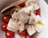 ワインに合う♪トマトと玉ねぎの豆腐サラダ作り方2写真