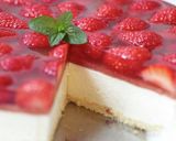 さらに美味しく* 苺のレアチーズケーキ作り方37写真