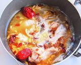 手羽元の薬膳ラーメン作り方14写真