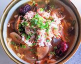 手羽元の薬膳ラーメン作り方16写真