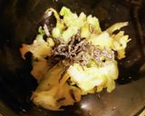 キュウリとキャベツ塩昆布ゴマポン酢★作り方3写真