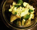 キュウリとキャベツ塩昆布ゴマポン酢★作り方4写真