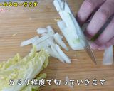 白菜のコールスローサラダ作り方1写真