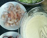 ふんわり☆しっとりシーフードお好み焼き作り方2写真