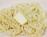超簡単☆禁断の バターしょう油うどん作り方2写真