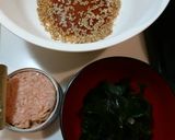 簡単！絶品！豆腐わかめツナの中華風サラダ作り方1写真
