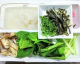 ベーコンと小松菜の大根おろし和風パスタ作り方1写真
