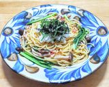 ベーコンと小松菜の大根おろし和風パスタ作り方8写真