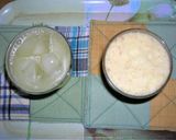 生リンゴ＋カルピスジュース（２種味比べ）作り方3写真