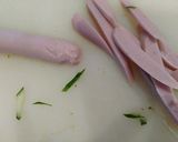 レタスとキュウリと魚肉ソーセージの酢の物作り方4写真