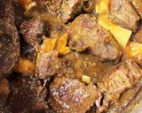 牛すね肉のスイスステーキ風作り方6写真