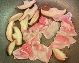 新玉ねぎと豚バラ肉のカレー炒め作り方3写真