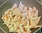 新玉ねぎと豚バラ肉のカレー炒め作り方4写真