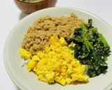 三色ご飯(そぼろご飯) こどもも完食♡作り方7写真
