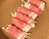 ♡キャベツ&えのきの豚肉2種巻き♡作り方4写真