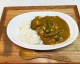 ココナッツミルクの海老と緑のバターカレー作り方27写真