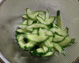 和食の副菜☆長芋とささみの梅ゴママヨ和え作り方2写真
