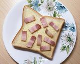 朝食に！ベーコンコーンマヨトースト作り方2写真