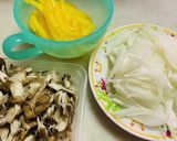 舞茸と玉ねぎとパプリカのツナマリネ作り方1写真
