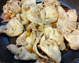 薄切り豚ロース丼。作り方4写真