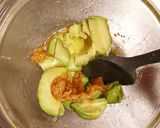 アボカド味噌和え作り方2写真
