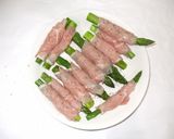 アスパラ肉巻きトマトソース♪簡単漢方薬膳作り方7写真