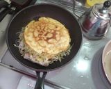 2パン＋返し蒸し蓋で広島風お好み焼き作り方10写真