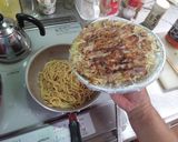 2パン＋返し蒸し蓋で広島風お好み焼き作り方14写真