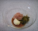 ＊明太子と高菜のスパゲティ＊作り方1写真
