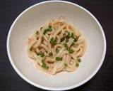 簡単☆お手軽鮭のバター醤油うどん♩作り方3写真