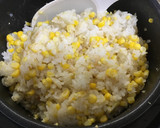 プチシャキ美味しい　とうもろこしご飯作り方8写真